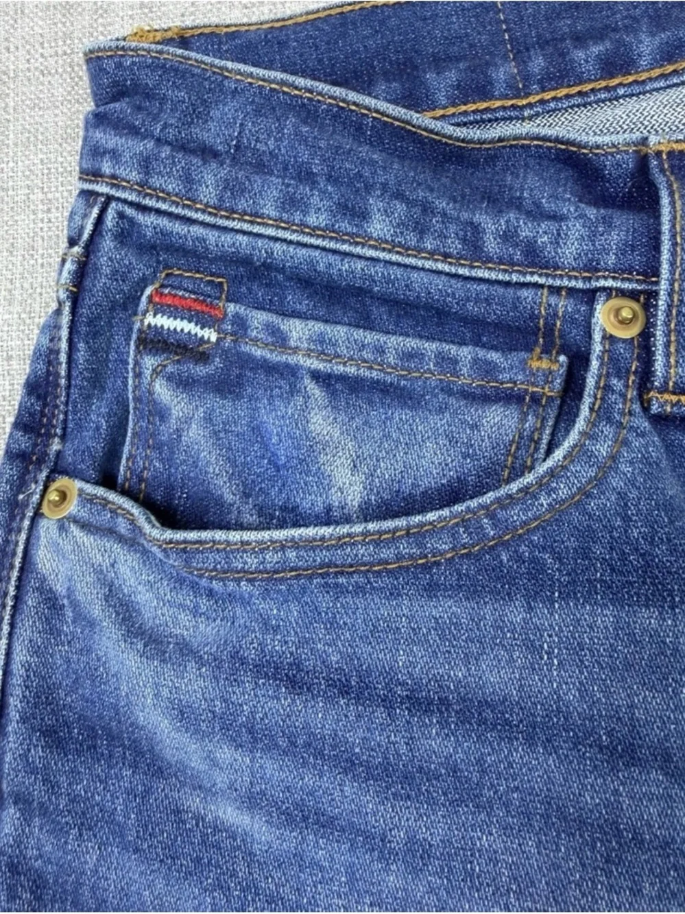Wies Made Paul Jeans Mens 29x30 Slim Straight Made in USA Premium Denim